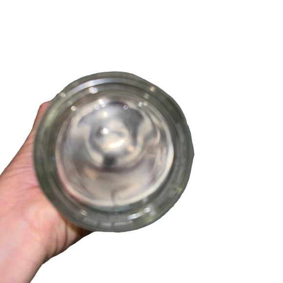 Vintage Cocktail Shaker Thick Glass Chrome Recipes Mid Century Modern - Picture 2 of 6